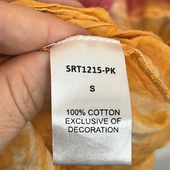 THML Tie Dyed Tiered Boho Midi Dress Size Small - Picture 14 of 16